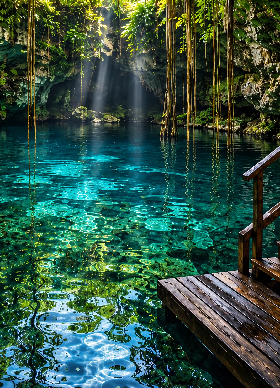 A private cenote and a caleta