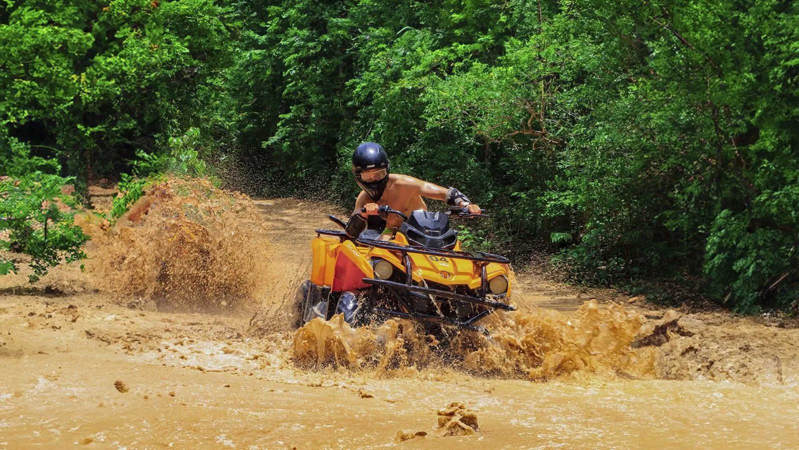 ATVs and Zip Lines Private Adventure Excursion