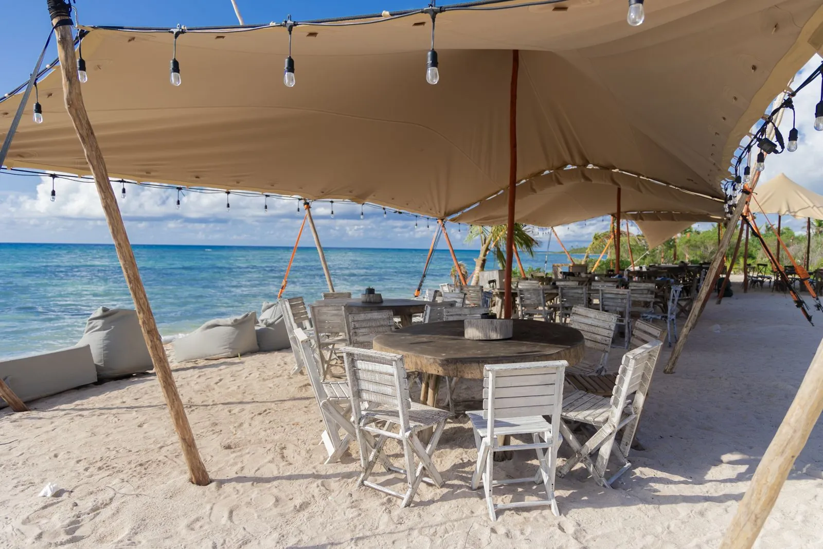 VIP beach club day