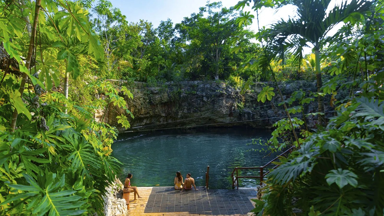 A private cenote and a caleta