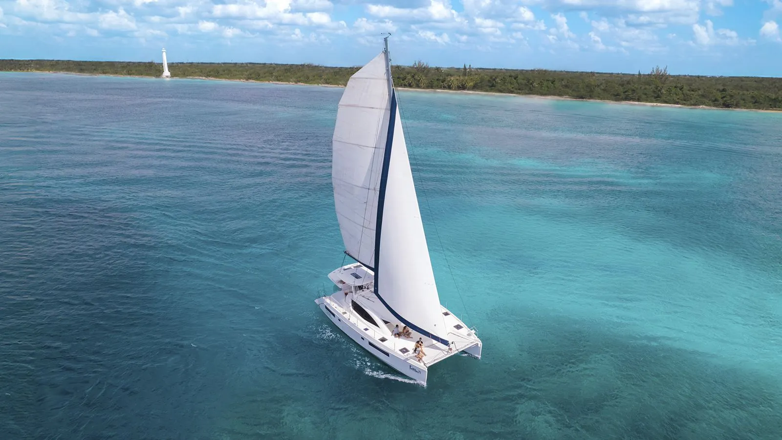 Catamaran de luxe vers Cozumel