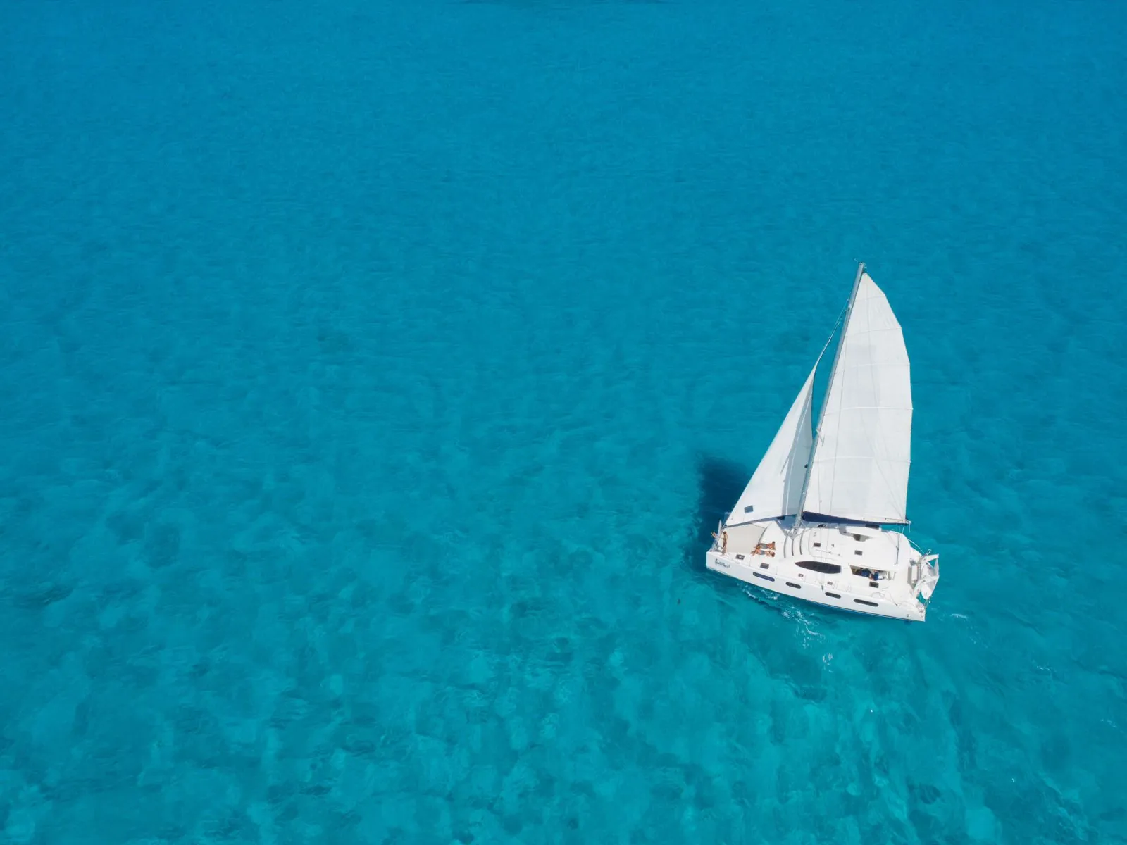Catamaran Sail, Reef Snorkeling and Beach Club Experience