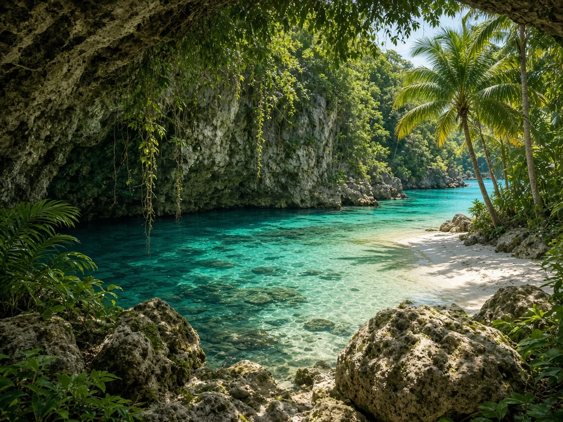 A private cenote and a caleta